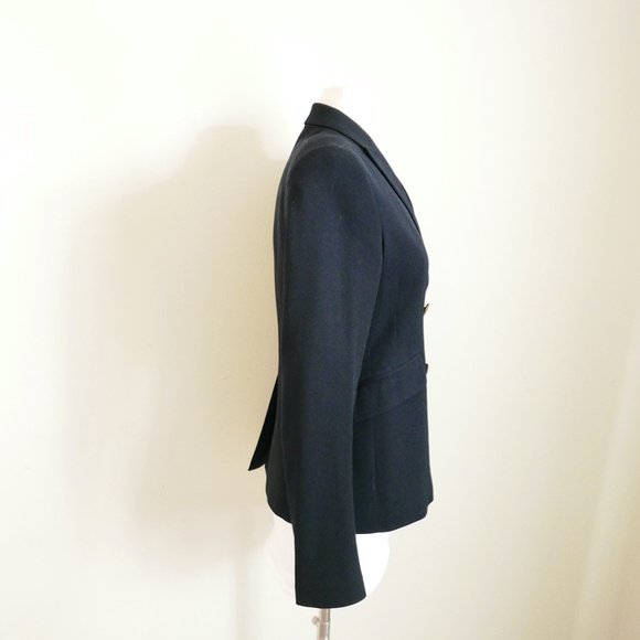 Theory Navy Wool Blazer - Picture 3 of 11